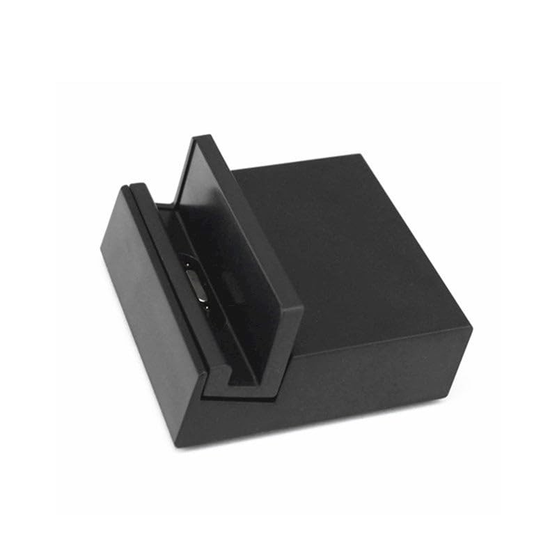 Image of Z1 Dock Cradle Charging Stand for Sony Experia Mobile Phone, Charge & Sync Desktop Dock, Hands-Free Viewing, Black
