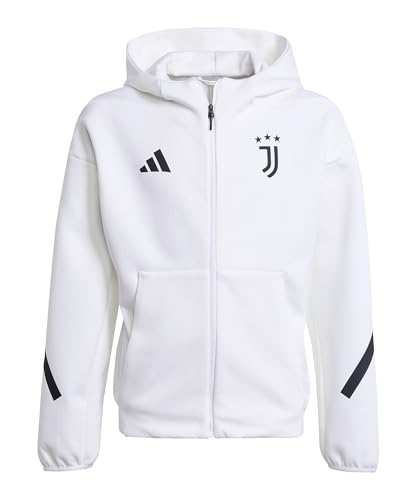 adidas Performance Juventus Turin Anthem Veste à capuche pour enfant Blanc 140 ans