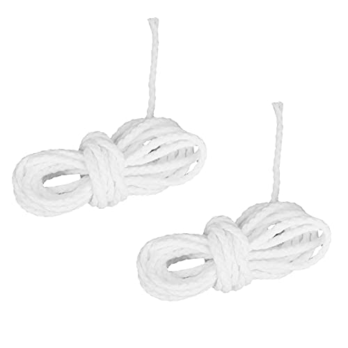 Mechas de algodón trenzadas, 2 piezas 2.6mm miniatura 6