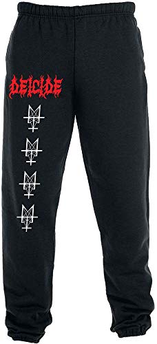 Deicide - Mens Trifixion Sweatpants, Size: X-Large, Color: Black
