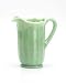 Mosser Glass Panel Pitcher in Jadeite - 40 Ounce