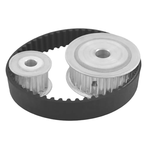 Kit de Correia de Polia HTD5M Redução 1:2 5M 15T 30T Roda de Polia Dentada Máquina de Gravação Acess