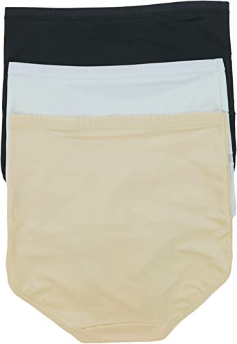 Image of ToBeInStyle Women's Pack of 6 High-Waisted Girdle Brief Tummy Support Everyday Panties