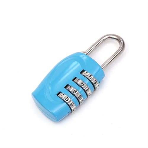 Cadenas bagages 4 chiffres anti-oubli avec code interchangeable