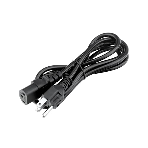 Cable de alimentación UL listado con enchufe de 3 clavijas compatible con máquina de ejercicios TiSSCARE SZJ-BK01 miniatura 4