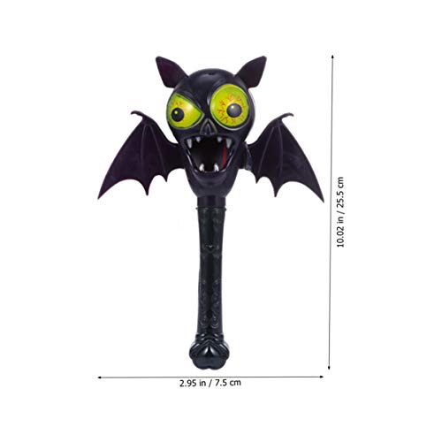 KESYOO Halloween Led Varinha Acesa Piscando Brilho Mágico No Escuro Vara Noite Festa Varinha Brinque