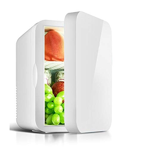 Mini-Kühlschrank Mini-Autokühlschrank, 6L Auto und Zuhause Dual-Use Mini Gefrierschrank Tragbarer Minikühlschrank Frischhaltender Kühlschrank
