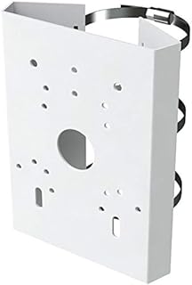 Speco Technologies PMT1 Pole Mount Bracket for O4VLD5, O4VLB5, O4B6M Cameras, White.