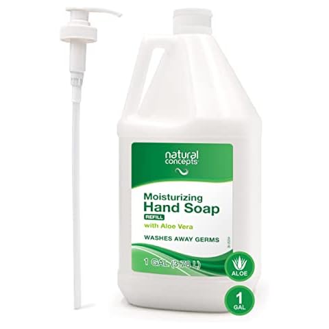 NATURAL CONCEPTS Moisturizing Hand Soap with Aloe Vera 1 Gallon Refill Cover