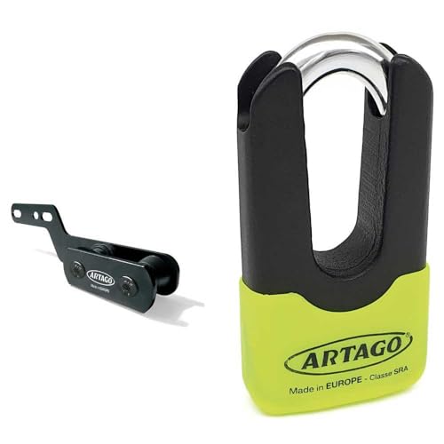 ARTAGO 30X3 Bremsscheibenschloss Mit Alarm 120 DB – Für Kawasaki Z900, SRA & Sold Secure Gold