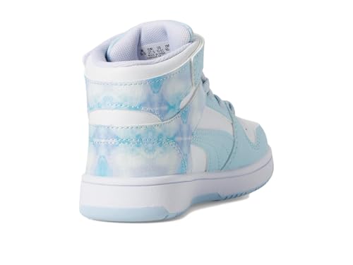 Image of PUMA Kids' Rebound Layup Mid Hook and Loop Sneakers