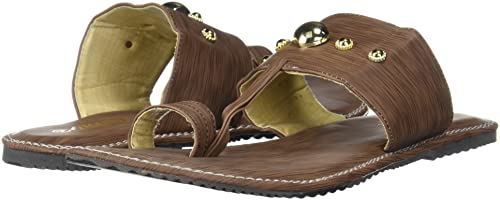 Image of Walktrendy Mens Wtmf80 Brown Flats