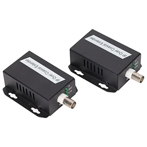 Ylwxzenith 2Pcs IP Extender, Good Heat Dissipation, Two Way Communication, Stable Performance, Small Size, Ethernet Adapter for Computer Accessories