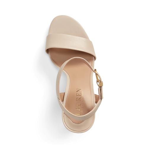 Image of Lauren Ralph Lauren Women's Gwen Nappa Leather Sandal