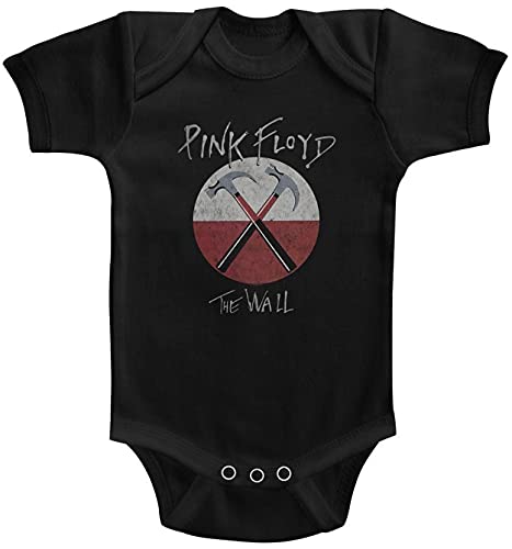 Pink Floyd Hammers The Wall Grenouillère Noir - Noir - 18 mois