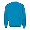 GILDAN Men's 50/50 Adult Crewneck Sweatshirt, Grey (Dark Heather), L UK #3
