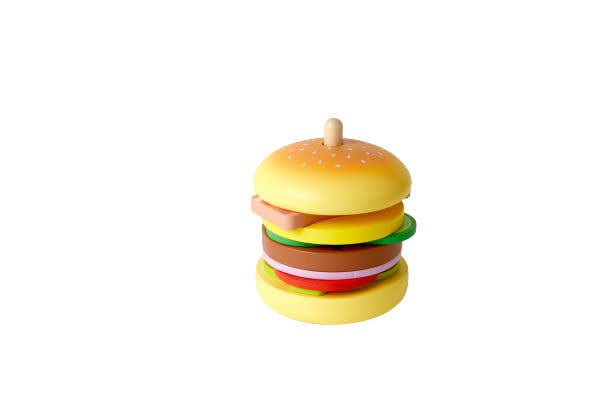 My Stacking Burger Wood Stacking Toy