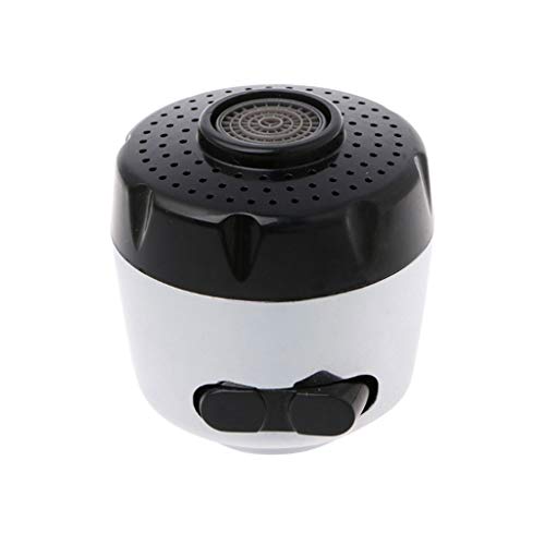 Filtro de grifo ahorrador de agua de 22mm con boquilla pulverizadora doble de cocina