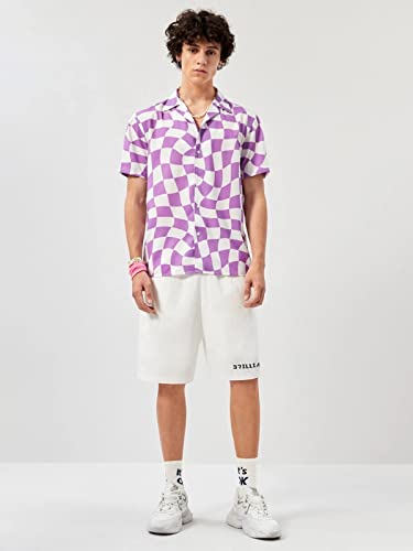 Image of Leriya Fashion Men's Casual - Button Down Summer Shirt for Mans | Regular Fit Shirts for Man | Ideal for Travel |Picnic |Rayon Half Sleeve Printed Shirt's