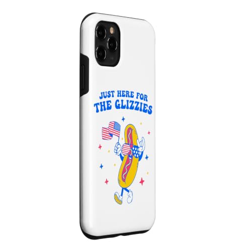 I'm Just Here for The Glizzies Funny Fourth of July Wiener Coque pour iPhone 11 Pro Max – vue 3