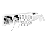 【Matériau】 Le déflecteur d'air du climatiseur est fabriqué en matériau ABS, avec un cadre solide, robuste et durable, il peut être utilisé pendant une longue période, et il est facile à nettoyer, il convient à toutes les saisons de l'année, et il sera un compagnon indispensable dans votre maison.