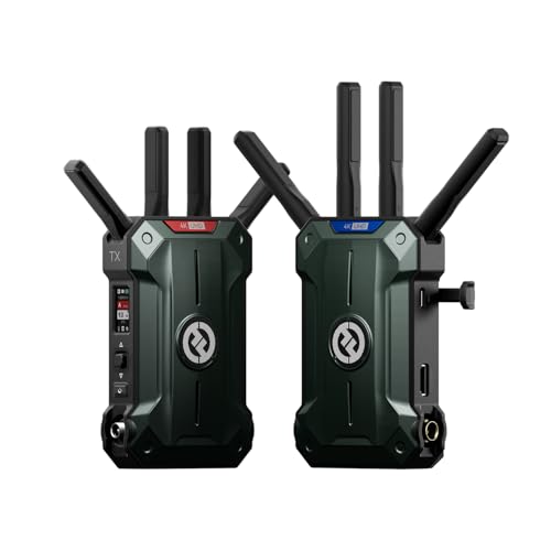 Image of Hollyland Pyro Ultra Wireless Video Transmitter (1TX & 1RX), 4K60 HDMI SDI Low Latency Focus Mode, 4900ft One to Multiple Receivers, TWiFi DFS UVC RTMP for Film Production Live Streaming