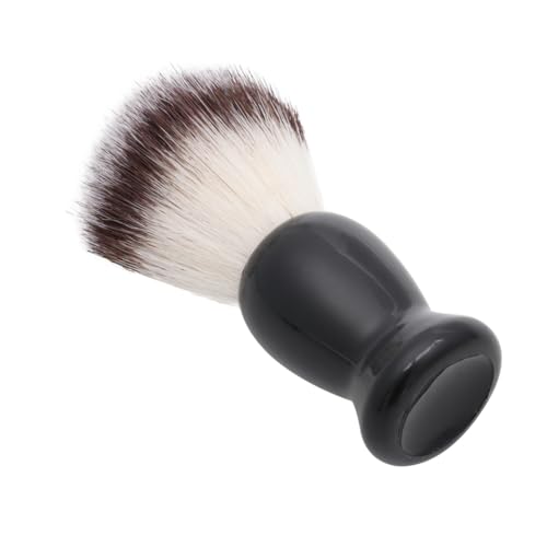 FRCOLOR Professional Shaving Brush for Men Mustache Brush for Men Abs Handle Wet Shave Brush Beard Care Kit