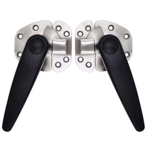 8119-2 Steamer Oven Door Handle Steamed Cabinets Door Lock Accessory Hinge 1Pcs