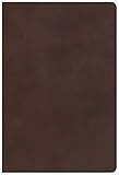 KJV Giant Print Reference Bible, Brown Genuine Leather