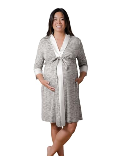 Image of Kindred Bravely Emmaline Maternity & Nursing Robe Hospital Bag/Delivery Essential