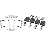 【 セット買い 】 カーメイト(Carmate) inno(イノー) 【7本積み可能】 Jフック ロッドホルダー 取付オプション 角穴アダプターS 取付セット 適合車種例 ソリオ / CX-5 / スペーシア / ハスラー 等 車載 釣り竿 ホルダー ロッドキャリー 天井 収納 車内収納 キャリア サイドバー ハンガーバー フィッシング 竿掛け IF14 + IF52