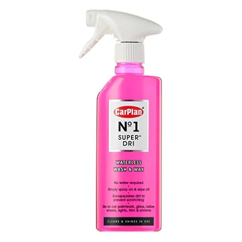 CarPlan No.1 Super Dri Waterless Car Wash & Wax, 21 Fl Oz Cover