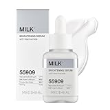 MEDIHEAL OFFICIAL(メディヒール) ミルクブライトニングセラム40ml Milk Brightening Serum グルタチオン 美容液 ナイアシンアミド CICA 導入美容液 ツヤ肌 しっとり 保湿