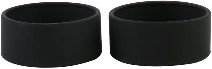 Miniatura 4 de Accesorios de microscopio digital de mano, 4 unidadesjuego de protectores de goma para oculares de 1.339 in de diámetro para prismáticos