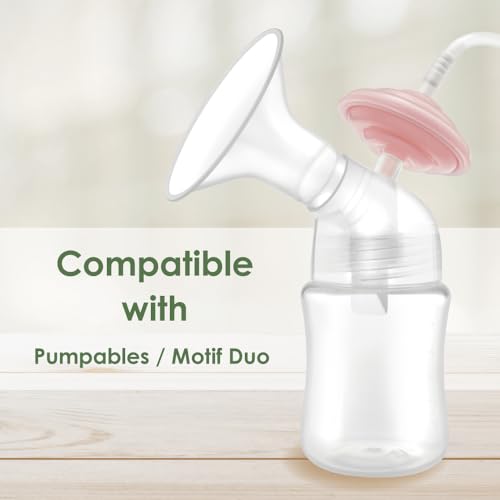 Image of Maymom Backflow Protector Compatible with Motif Medical Duo Double Pumping Kit and Pumpables Milk Genie Plus Double Electric Breast Pump. Replacement for Motif Duo Diaphragms; 2pc /pk