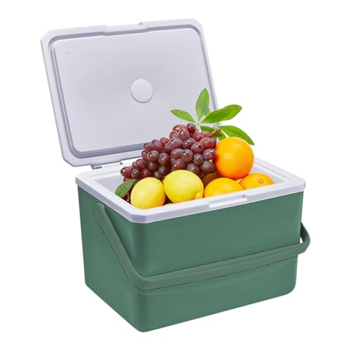 Enfriador de hielo para camping, refrigerador de hielo, refrigerador de camping | Nevera multifuncional portátil para enfriar hielo de 5 l