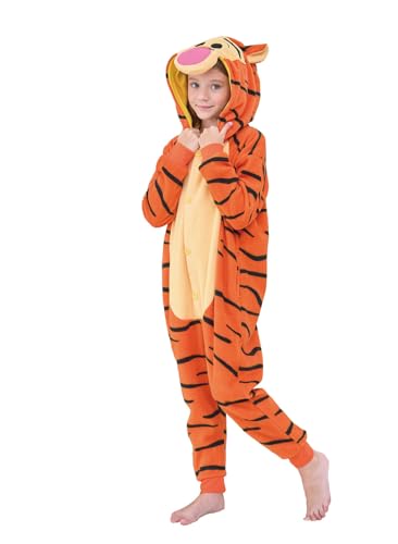 Comfy New Kids Tiger Onesie Halloween Cosplay Costume 4T