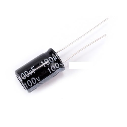 Condensateur électrolytique 100V 100UF CAALO pour circuit imprimé
