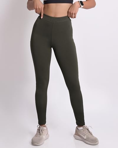 Image of Mehrang Women's Stretch Fit Yoga Pants, Track Pants Stretchable Gym Legging Tights
