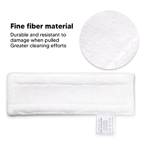 2PCS Dampfreiniger-Pads, Anwendbar für SC1 SC2 SC3 SC4 SC5 Ersatzpads für Bodendampf, Multifunktionales Zubehör für den Heimgebrauch