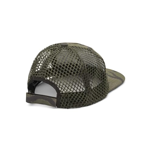 Image of Volcom Men's Snapback Hat - 6-Panel Twill Flat Brim Cap Adjustable Snap Closure
