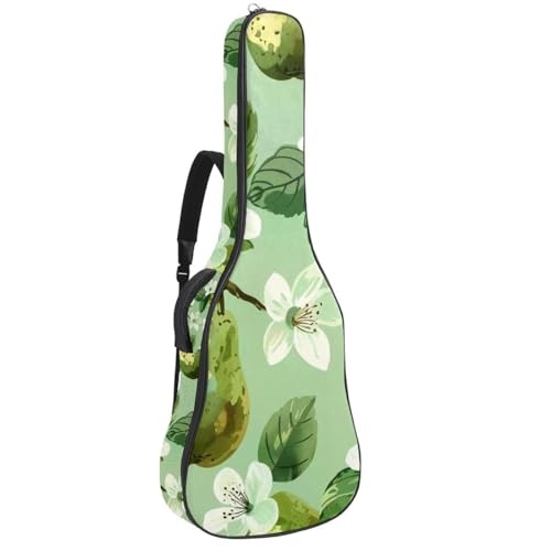 Housse guitare acoustique 109 cm sac à dos imperméable tissu Oxford basse