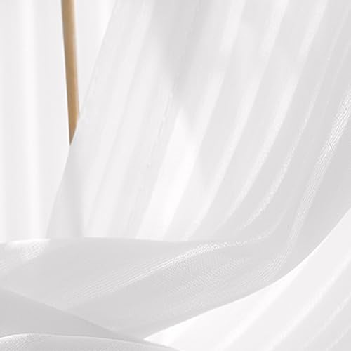 Panneau de rideau vertical transparent pour protéger son intimité sans assombrir