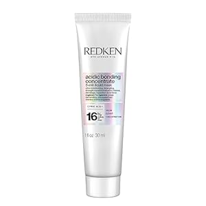 Redken Bonding Hair Mask For Dry, Damaged Hair Repair – Hydrating 5 Minute Liquid Hair Mask, Acidic Bonding Concentrate