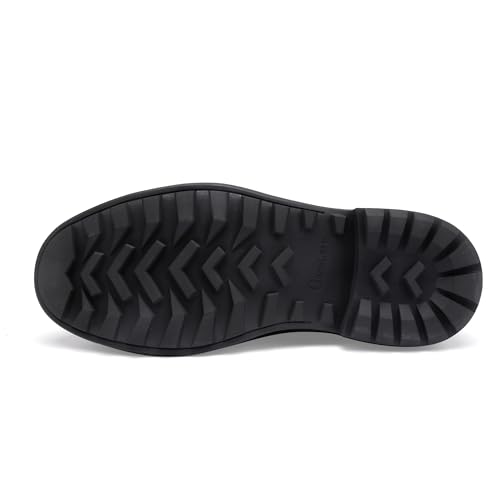 Image of Dress Shoes for Men,Classicial Leather Loafers Slip on Formal Business Shoes Penny