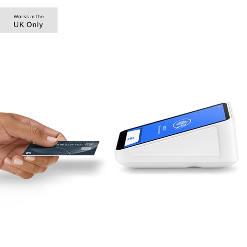 Business owner using Square Terminal for payments