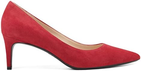 Zapatos de baile punta cerrada en piel para señora
