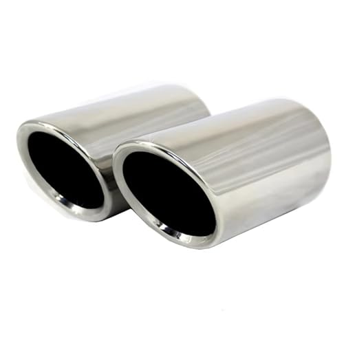 Embout d'échappement haut de gamme BMW F48 finition argentée miroir