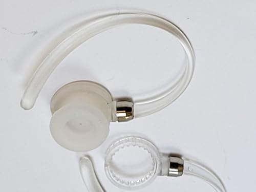 Auricular blanco estándar con gancho para Motorola Boom miniatura 3