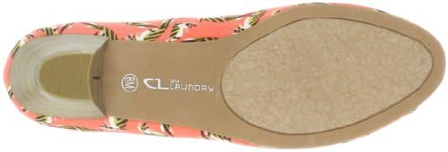 CL by Chinese Laundry Women's Home Run Peep Toe Pump, Coral Parrots, 7.5 M US | Image 3